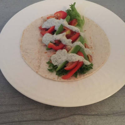 Crayfish Tortillas with A Kick